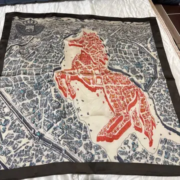 스카프 미사용 새상품