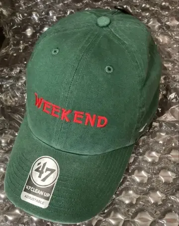 NEAT WEEKEND 그린 캡