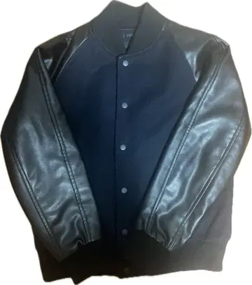 유니클로 바시티 자켓 스타디움 점퍼 네이비 M 사이즈