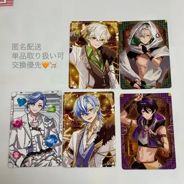 크로노바 카나메 샤를로 시노 트레이딩 카드 5장 세트