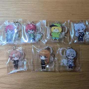 컬러풀 피치 가챠 키링