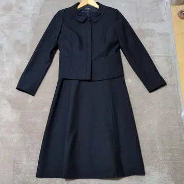 블랙 원피스 수트 (자켓 포함) 수험용 수트