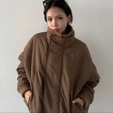 callautia x yayoi 리브 니트 패딩 자켓