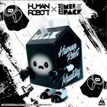 주스 박스 보이 밀크 팩 HUMAN ROBOT 콜라보 컬러