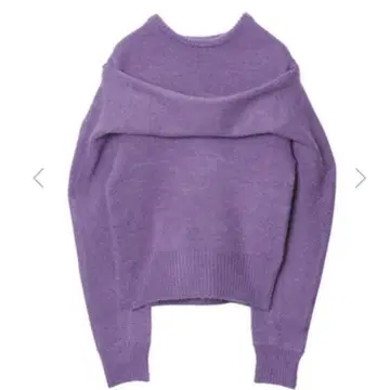 아메리 NOVEL PULL OVER KNIT 트위스트 디자인 니트