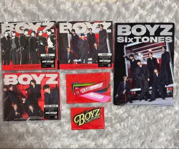 SixTONES BOYZ 3가지 형태 특전 포함