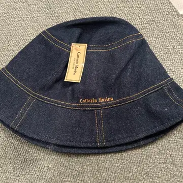 Catania Marston 데님 버킷햇
