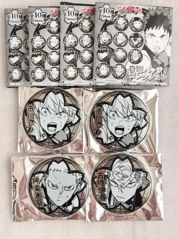 괴수 8호 이치카와 레노 후루하시 이하루 실버 캔뱃지