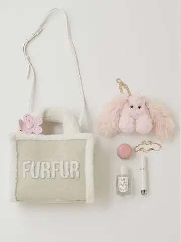 FURFUR 아이보리 숄더백