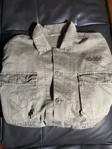 그레이 밀리터리 자켓 #SURFING 09-12