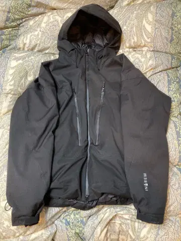 워크맨 NARREM 프리미엄 방수 방한 블랙 다운 자켓