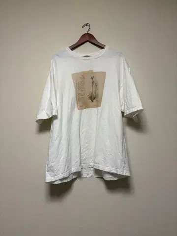 [ UpcycleLino ] 천축 보타니컬 프린트 빅 T셔츠