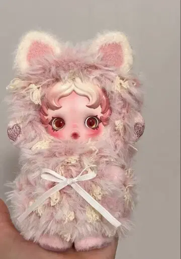 [ 66번 ] 팝마트 스컬팬더 봉제 인형 옷 갈아입기 고양이