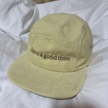 have a good time 코듀로이 캡