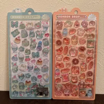 모자 꽁지 드롭 씰 메로메로 모자 꽁지 호카호카 모자 꽁지