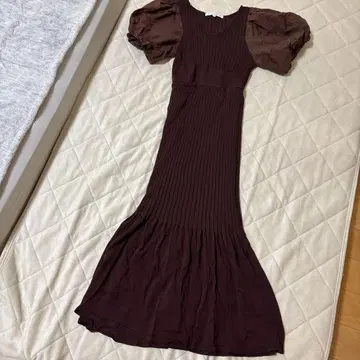 [ 새상품급 ] MERCURYDUO 프리 사이즈 롱 원피스 머메이드