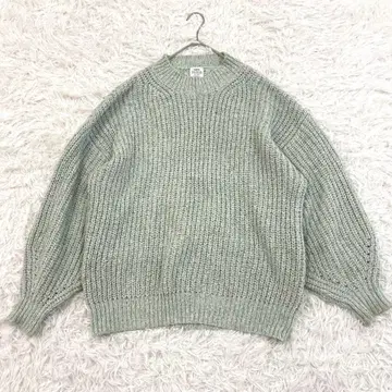 코엔 coen 니트 스웨터 M 크루넥 오버 사이즈 캐주얼