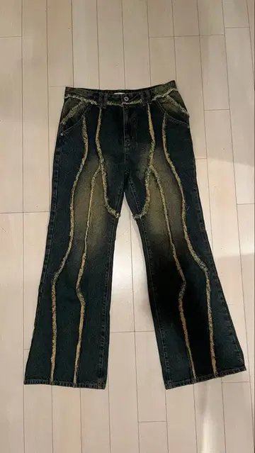 와이드 플레어 데님