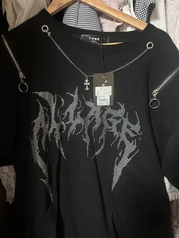 지뢰계 오버 T셔츠