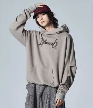 glamb Ellbow Tuck Hoodie L