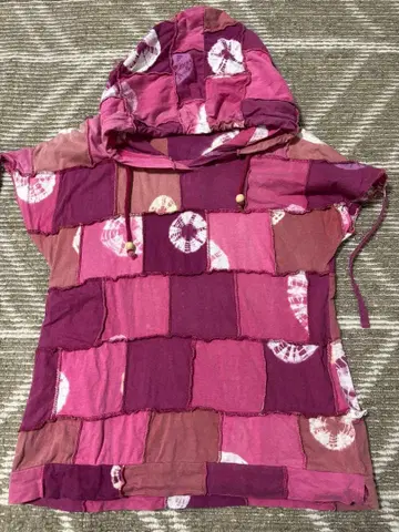 엘르 로데오 (EL RODEO) 후드 부착 슬리브리스 T셔츠