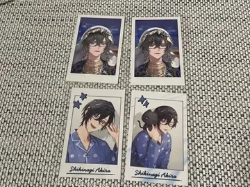 사계절 나기 아키라 폴라로이드풍 카드 4장 세트