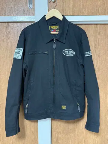 vanson 블랙 자켓