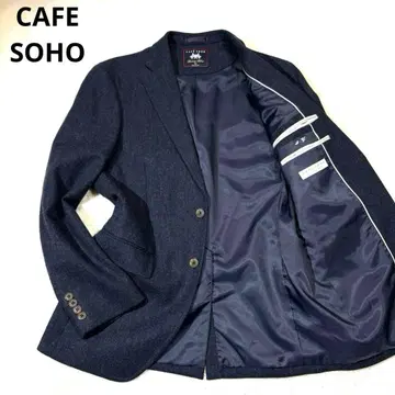 [새상품급] CAFE SOHO 테일러드 자켓 MOON사 울 100% A6