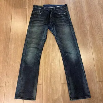 REPLAY 다크 블루 스트레이트 데님