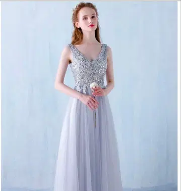 [ 새상품급 ] 컬러 드레스 연주회용 드레스