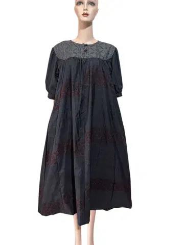 기모노 리메이크 원피스 오시마 명주 순수 실크 1월 상순 발송