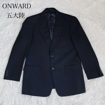 온워드 고타이리쿠 테일러드 자켓 네이비 6L 빅 사이즈 비즈니스