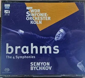 브람스 교향곡 전집 비슈코프/WDR 교향악단 (3SACD)