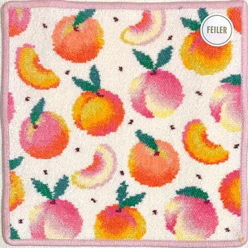 페이러 타월 손수건 피치 도트