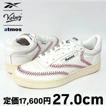 새상품 아토모스 x 케보즈 x 리복 클럽 C 85 화이트 27.0