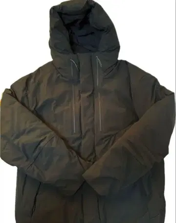 차오패닉 티피 테크 웜 지퍼 후드 블루종 블랙 S