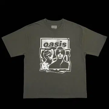 oasis live'25 T셔츠 Paper Cut Out Photo L