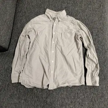 옥스퍼드 셔츠 UNIQLO 그레이 긴팔 Y셔츠 M