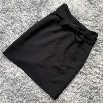 프로포션 바디 드레싱 고급 리본 부착 스커트 고급 블랙 3