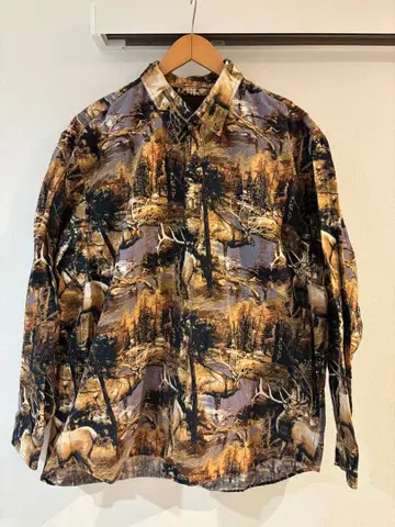 Bluff Creek 긴팔 셔츠 XL 사슴