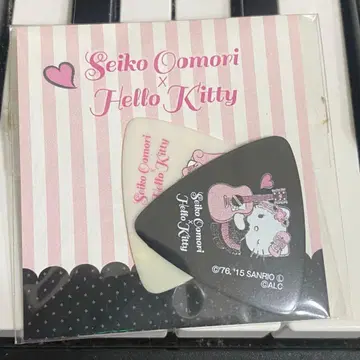 [레어] 오오모리 세이코 x HELLO KITTY 기타 피크