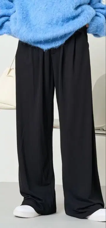 FREAK'S STORE 분또 와이드 슬랙스 팬츠 블랙