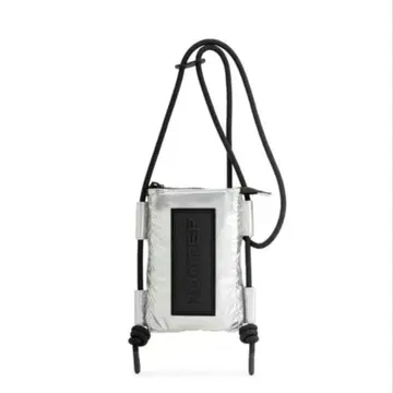 HUNTER 트래블 립스탑 리사이클 나일론 폰 파우치, 실버