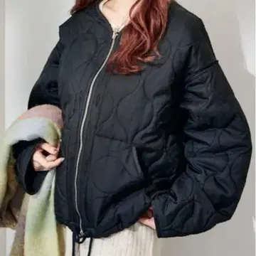 Kastane 리버서블 퀼팅 자켓 FREE 사이즈 블랙