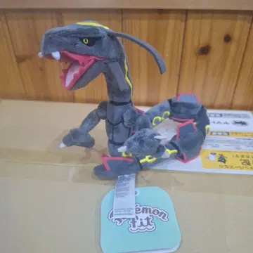 포켓몬 센터 블랙 이로치 레쿠자 FIT 봉제 인형