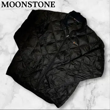 문스톤 다운 자켓 마이크로 립스탑 원단 블랙 L 사이즈