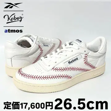 새상품 아토모스 x 케보즈 x 리복 클럽 C 85 화이트 26.5