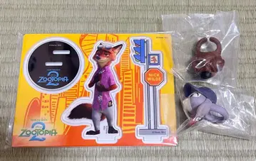 주토피아2 닉 아크릴 스탠드 패션 반지 주디 니블스