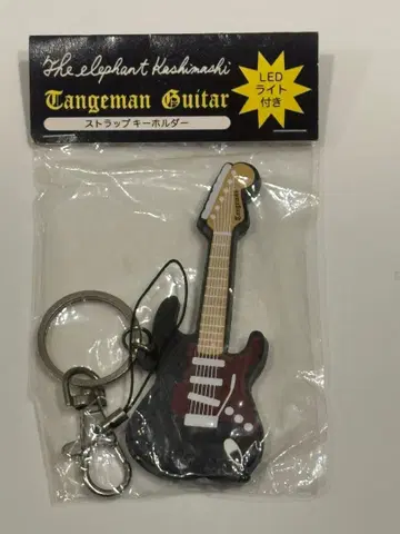 [ 미개봉 ] 엘리펀트 카시마시 기타 키링 LED
