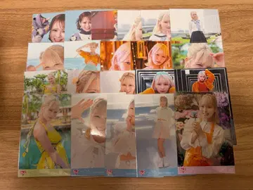 =LOVE 생사진 21장 세트 오바 하나 2023